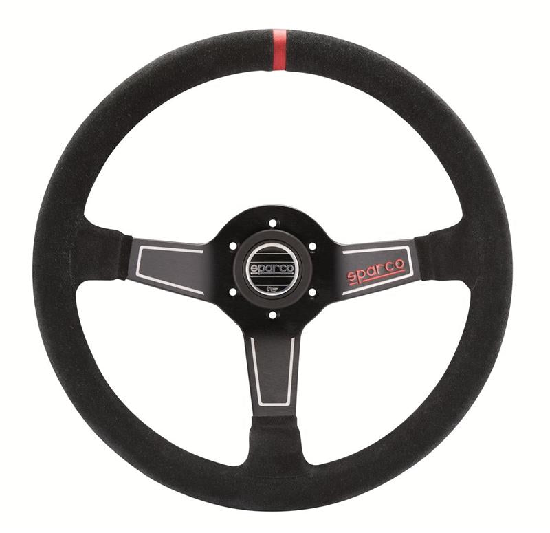 Sparco Steering Wheel L575 Monza Suede - 015L750SC