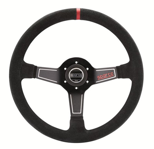 Sparco Steering Wheel L575 Monza Suede - 015L750SC
