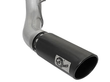 Load image into Gallery viewer, aFe ATLAS 5in DPF-Back Alum Steel Exhaust System w/Black Tip 2017 Ford Diesel Trucks V8-6.7L (td) - 49-03090-B
