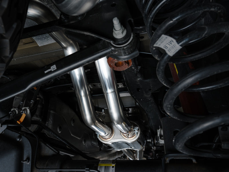 AWE Tuning Gen 3 Ford Raptor SwitchPath Exhaust - Diamond Black Tips - 3025-33356