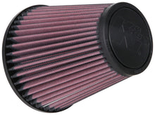Load image into Gallery viewer, K&amp;N Filter Universal Rubber Filter 3 1/2 inch 10 Degree Flange 5 3/4 inch OD 6 inch Height - RU-1035