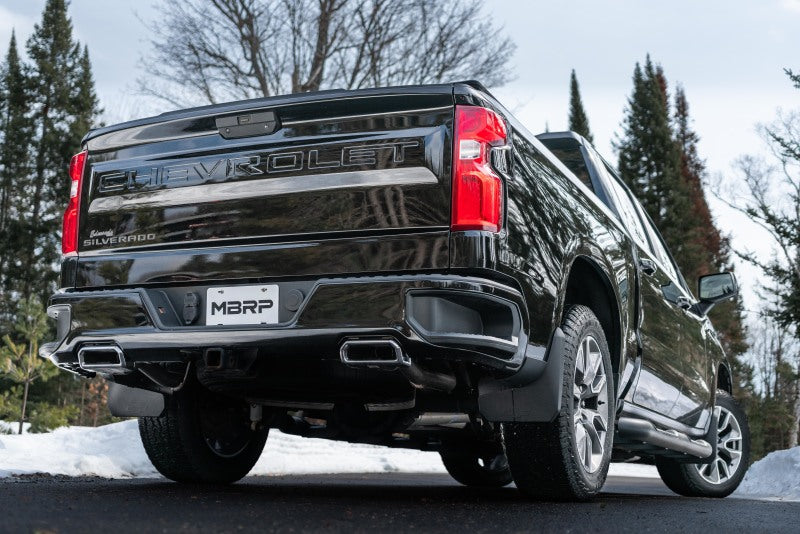 MBRP 2019 Chevrolet Silverado 1500 4.3L/5.3L 2.5in Cat Back Dual Rear Exit - T409 - S5085409