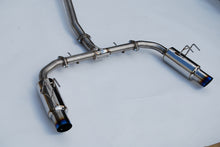Load image into Gallery viewer, Invidia 2022+ Honda Civic Si (1.5T) 70mm N1 Cat Back Exhaust - Burnt TI Tips - HS22HS4GD1STL