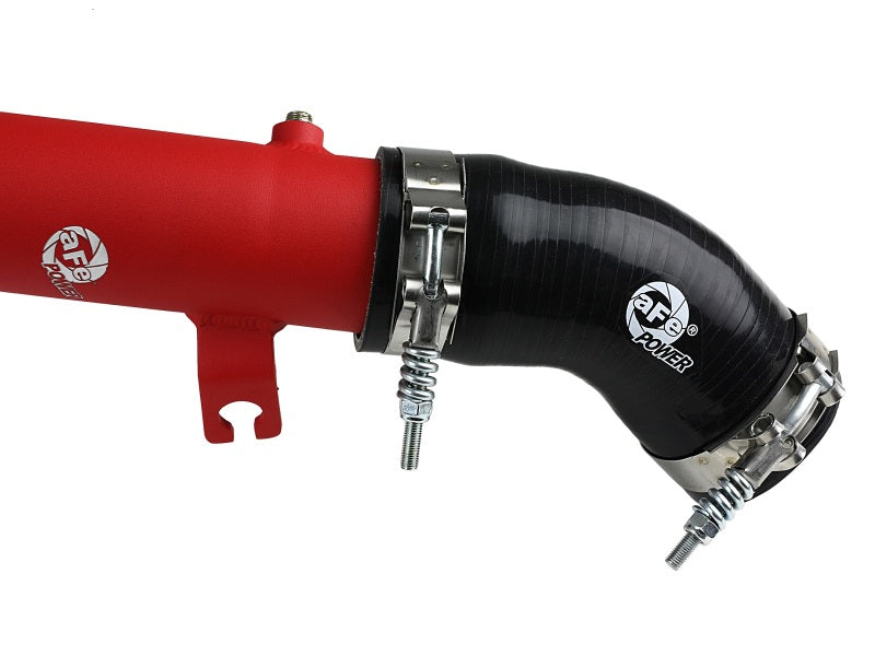 aFe BladeRunner 2.5in Aluminum Hot Side Charge Pipe 15-20 Subaru WRX 2.0T - Red - 46-20378-R