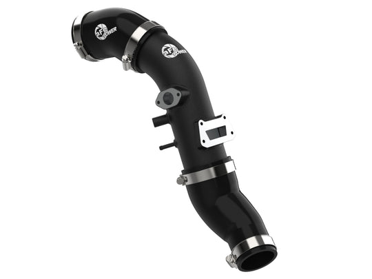 aFe 19-22 Hyundai Veloster N L4 2.0L (t) BladeRunner 2-3/4in Aluminum Cold Charge Pipe - Black - 46-20649-B