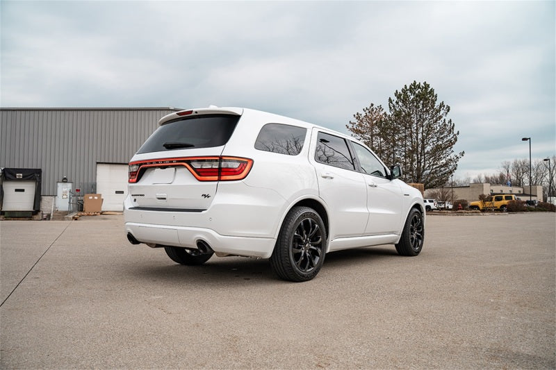 Corsa 2011-2025 Dodge Durango Xtreme 2.5in Cat-Back Dual Rear Exit w/ Single 4.5in Black PVD Tips - 21186BLK