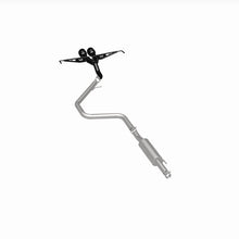 Load image into Gallery viewer, MagnaFlow 2019 Hyundai Veloster 1.6L 2.5in Center Exit Stainless Steel Cat-Back Exhaust w/Blk Tips - 19455
