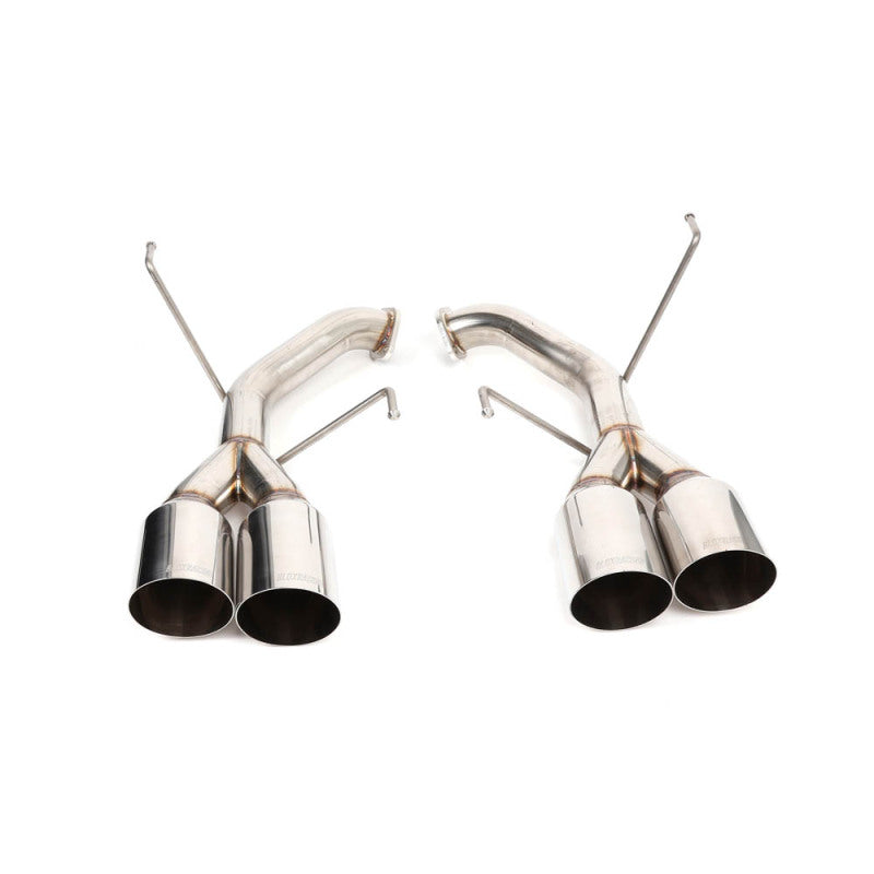 BLOX Racing 2022+ WRX Muffler Delete / Axle Back Single Wall 4in - Polished Tips - BXEX-51106
