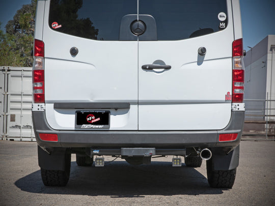 aFe Vulcan Series 3in 304SS DPF-Back Exhaust 10-25 MB Sprinter 2500/3500 V6-3.0L w/ Polished Tips - 49-36504-P