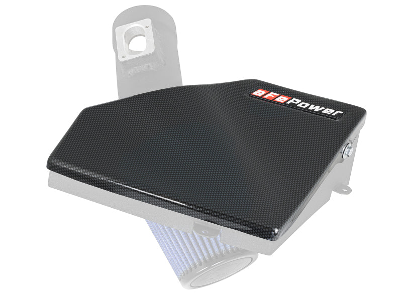 aFe MagnumFORCE Stage-2 Intake System Carbon Fiber Cover 15-17 MINI Cooper S (F55/F56) L4-2.0L (t) - 54-12868-C