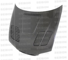 Load image into Gallery viewer, Seibon 01-05 BMW E46 M3 GTR Style Carbon Fiber Hood - HD0105BMWE46M3-GTR