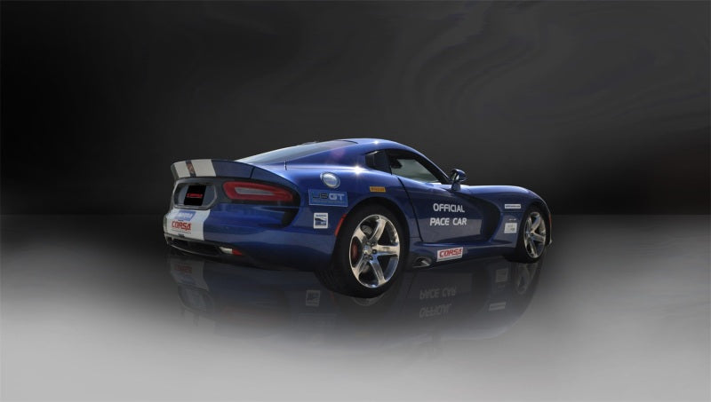 Corsa 2013-2017 Dodge Viper GTS 8.4L V10 Manual Xtreme Cat-Back Exhaust - 14416