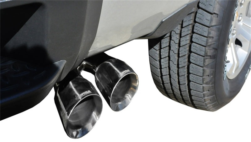 Corsa 14-19 GMC Sierra/Chevy Silv 1500 Reg. Cab/Long Bed 5.3L V8 Polished  Single Side CB Exhaust - 14872