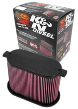 Load image into Gallery viewer, K&amp;N 08-10 Ford F250 Super Duty 6.4L Drop In Air Filter - E-0785