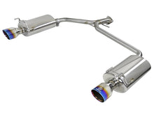 Load image into Gallery viewer, aFe Takeda 2.25-1.75in 304 SS Axle-Back Exh w/Blue Flame Tips 13-17 Honda Accord Sport Sedan I4-2.4L - 49-36604-L