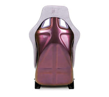 Load image into Gallery viewer, NRG FRP Bucket Seat (Medium) Prisma-Chromatic Lilac Vegan Suede w/ Chameleon Back - FRP-303LIC-CHRMTC