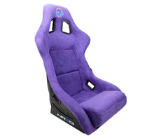Load image into Gallery viewer, NRG FRP Bucket Seat PRISMA Edition W/ pearlized Back Purple Alcantara - Large - FRP-302PP-PRISMA