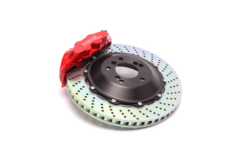 Dinan 06-13 BMW 3-Series (E90/E92/E93) Red Caliper/Drilled Brake Set - Front - D290-0911-RD