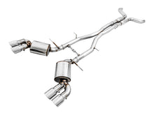 Load image into Gallery viewer, AWE Tuning 16-19 Chevy Camaro SS Res Cat-Back Exhaust -Touring Edition (Quad Chrome Silver Tips) - 3015-42092