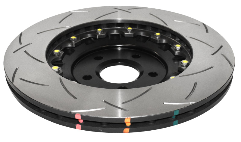 DBA 2016+ Ford Focus RS (LZ Series) 5000 Series Slotted Front Brake Rotor - DBA52968BLKS