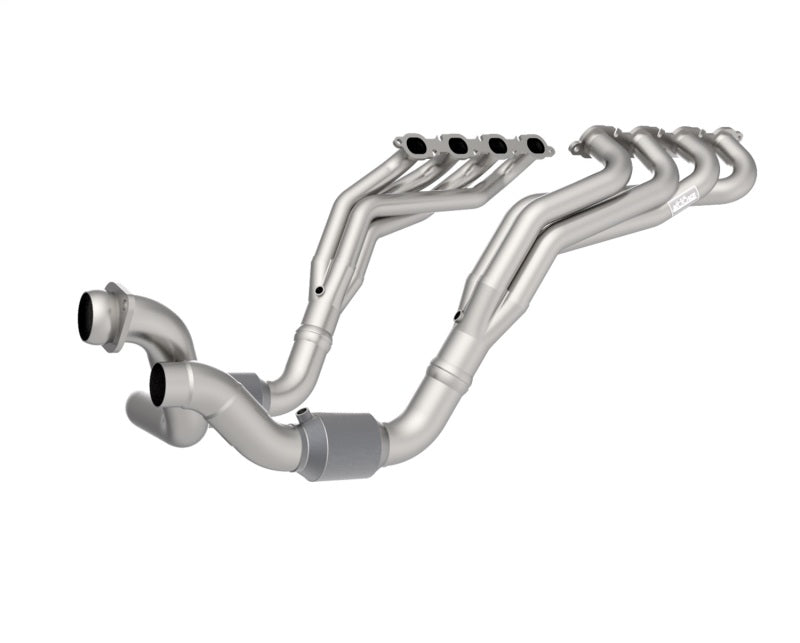 Kooks 20-22 Ford F250 7.3L V8 / Ford F350 7.3L V8 1-7/8in x 3in SS Headers w/ Green Catted Conn - 1400H430