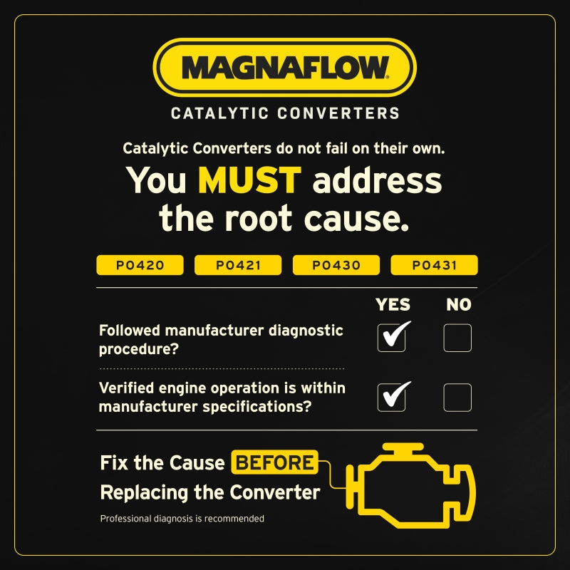 MagnaFlow Conv Subaru 46.25X6.5X4 1.75/1.75 - 23870