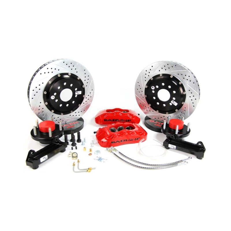 Baer Brakes 64-72 Buick Skylark STD Studs 13in Pro+ Front SDZ Brake Kit - Grabber Blue - 4301336GB