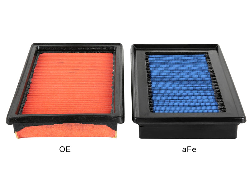 aFe MagnumFLOW OE Replacement Air Filter w/ Pro 5R Media (Pair) 14-19 Infiniti Q50 V6-3.5L/3.7L - 30-10273-MA