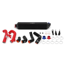 Load image into Gallery viewer, Mishimoto 2016+ Honda Civic 1.5T / 2017+ Honda Civic Si Black Intercooler Kit w/Red Pipes - MMINT-CIV-16KBKWRD