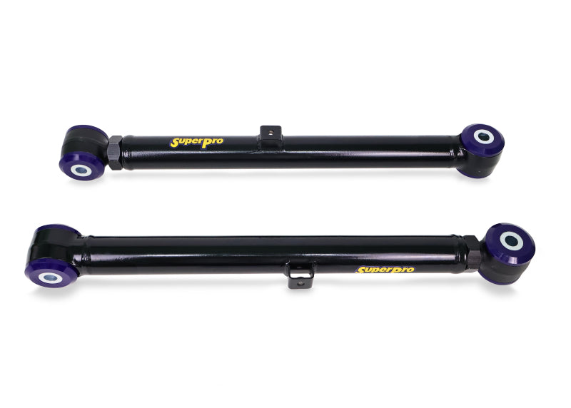 SuperPro 20-24 Jeep Gladiator HD Adjustable Rear Lower Trailing Arm Set - TRC1204