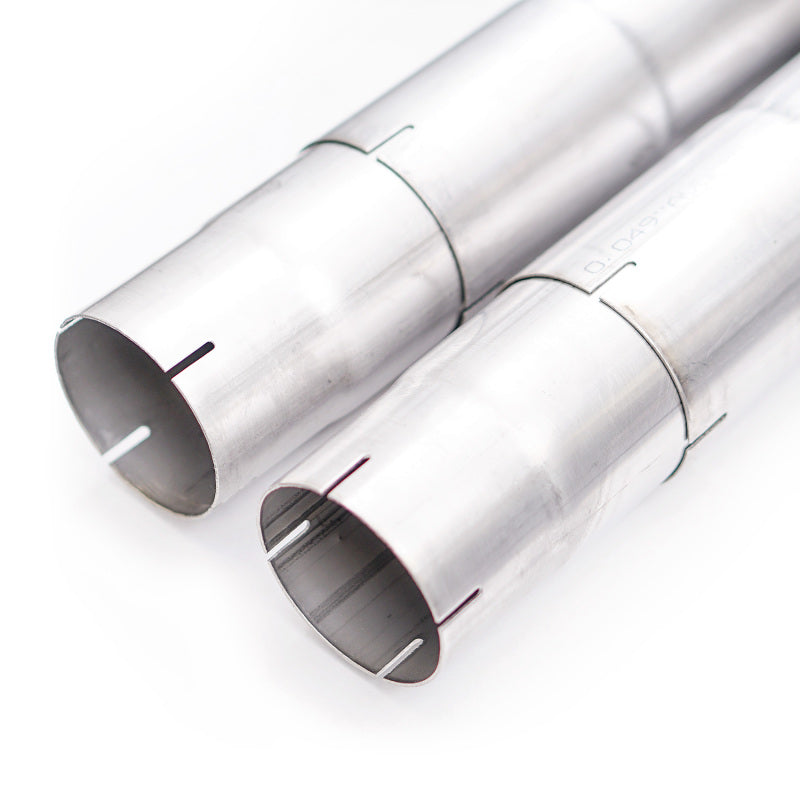 Stainless Works 15-19 Dodge Challenger 6.2L/6.4L Hemi 3in Legend Catback X-Pipe w/4in Quad Tips - CHAL16CBL4