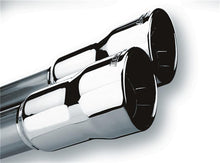 Load image into Gallery viewer, Borla Universal Polished Tip Dual Round Rolled Angle-Cut (inlet 2in. Outlet 3in) *NO Returns* - 20143