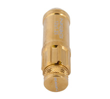 Load image into Gallery viewer, NRG 700 Series M12 X 1.25 Steel Lug Nut w/Dust Cap Cover Set 21 Pc w/Locks &amp; Socket - Chrome Gold - LN-LS710CG-21