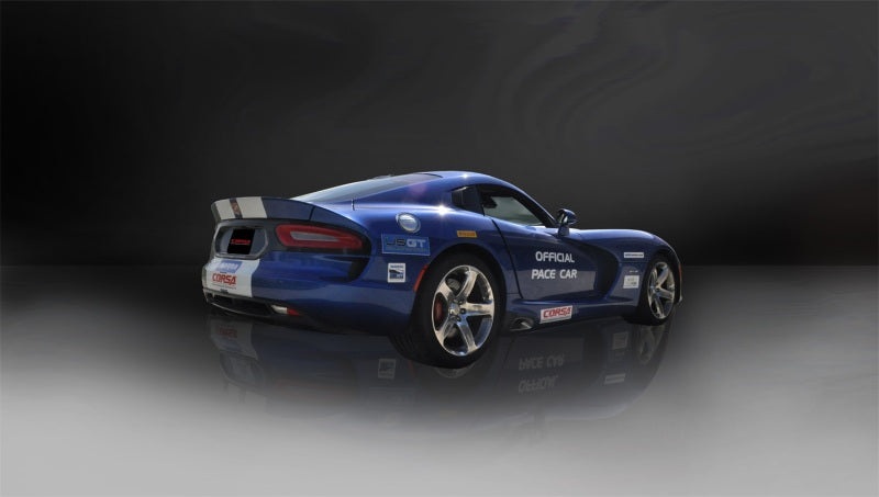 Corsa 2013-2017 Dodge Viper GTS 8.4L V10 Manual Xtreme Cat-Back Exhaust - 14416