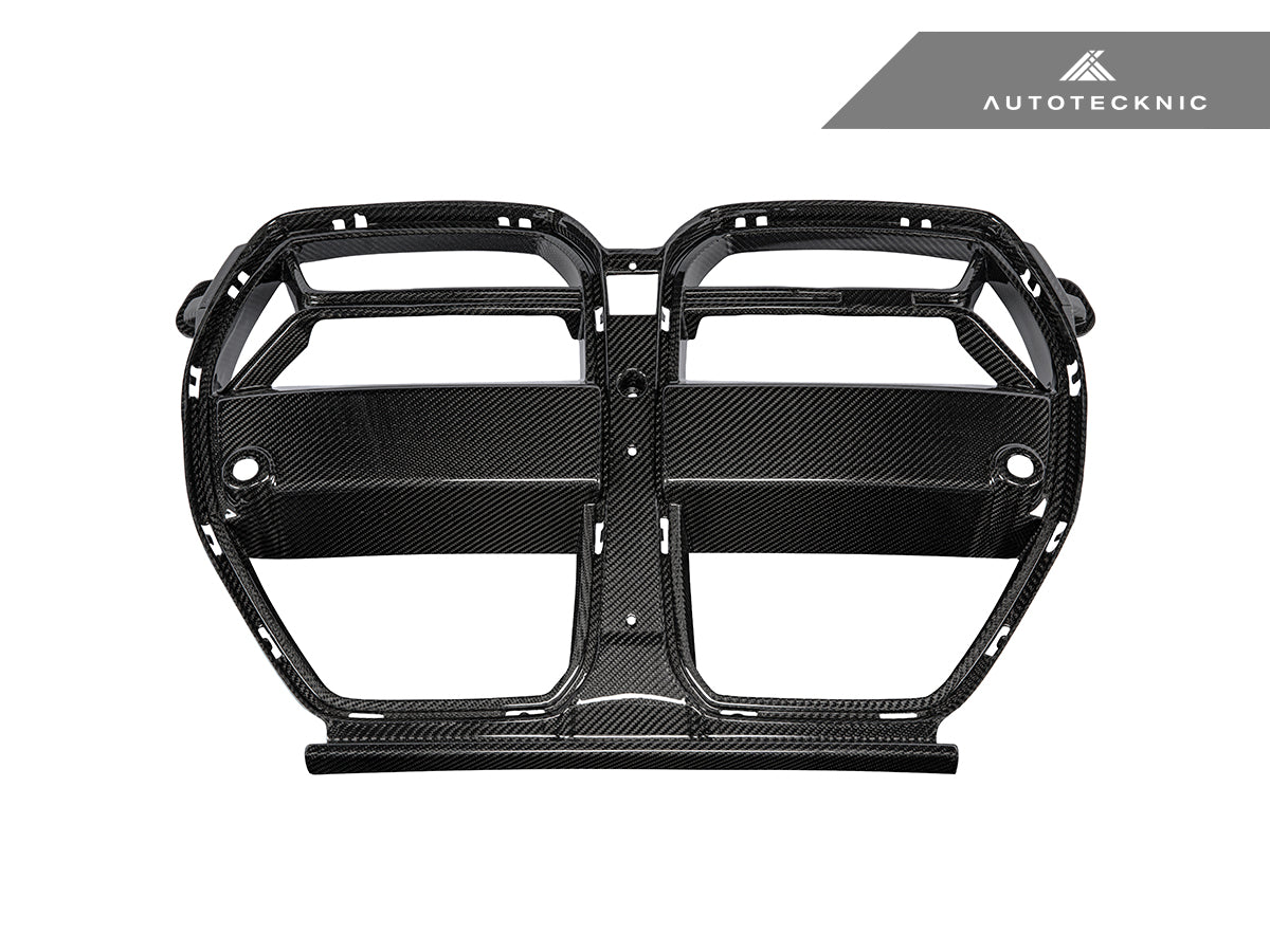AutoTecknic Dry Carbon Competizione GT4 Front Grille - BMW G80 M3 | G82/ G83 M4