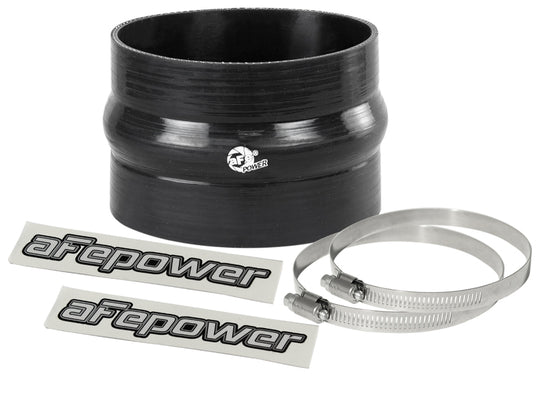 aFe Magnum FORCE Intake Coupling Kit (4-1/8 IN ID x 3 IN L) Straight Coupler - Black - 59-00093