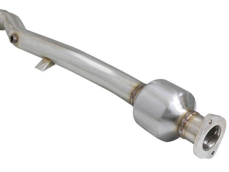 aFe Twisted Steel Long Tube Header/Connection Pipes Street Series 01-16 Nissan Patrol (Y61) V8 4.8L - 48-36109-YC