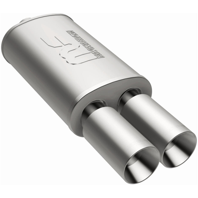 MagnaFlow Muffler W/Tip Mag SS 14X5X8 2.25/3. - 14816