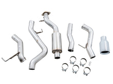 Load image into Gallery viewer, AWE Tuning 2021+ Ford Bronco 0FG Single Rear Exit Exhaust w/Chrome Silver Tip &amp; Bash Guard - 3015-22789