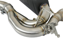 Load image into Gallery viewer, aFe MACH Force-Xp 2-1/2in Stainless Steel Axle Back Exhaust w/CF 15-19 BMW M3/M4 (F80/82/83) - 49-36338-1C