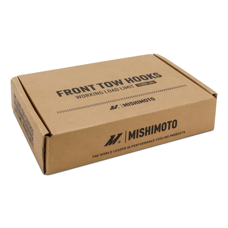 Mishimoto 2024+ Toyota Tacoma Recovery Points - Front - Red - MMTH-TAC-24-FRD