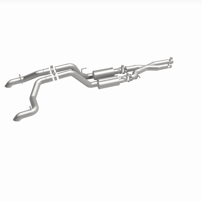 MagnaFlow Cat-Back 2021 Jeep Wrangler 6.4L Rock Crawler Series Dual Exit Stainless Exhaust - 19582