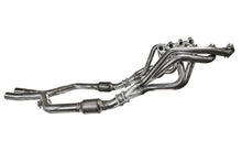 Load image into Gallery viewer, Kooks 05-10 Ford Mustang GT Manual 1 5/8in x 2 1/2in SS Long Tube Headers and OEM Catted SS X Pipe - 1131H020