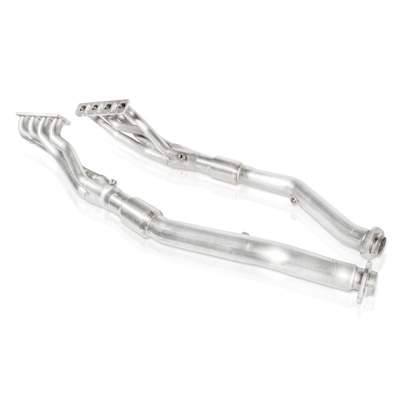 Stainless Works 2018 Jeep TrackHawk 6.2L Headers 1-7/8in Primaries High-Flow Cats 3in Leads - JEEP1862HCAT