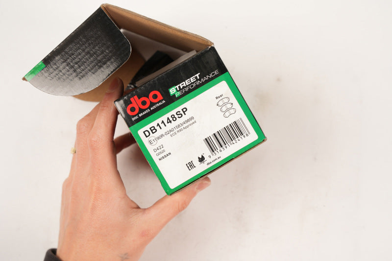 DBA 90-96 Nissan 240SX w/ABS SP Performance Front Brake Pads - DB1148SP