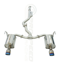 Load image into Gallery viewer, Invidia Subaru WRX VN 22+ (Wagon) Q300 Cat Back Exhaust w/TI Rolled Tips (MOQ of 10 Needed) - HS22SVGQD1RT