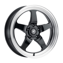 Load image into Gallery viewer, Forgestar D5 Drag 17x5.0 / 5x139.7 BP / ET-19 / 2.25in BS Gloss Black Wheel - F0917C088N19