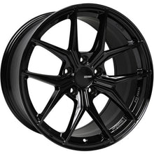 Load image into Gallery viewer, Enkei TSR-X 20x8.5 40mm Offset 5x120 BP 72.6mm Bore Gloss Black Wheel - 529-285-1240BK