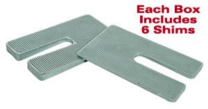 SPC Performance ZINC SHIMS 3.5x6.25x3.5 deg. - 10663