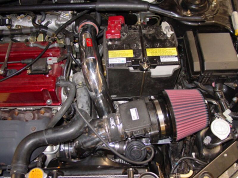 Injen 03-06 Evo 8/9/MR Cast Aluminum Intake System w/ Full Intercooler Piping Black Short Ram Intake - SP1898BLK